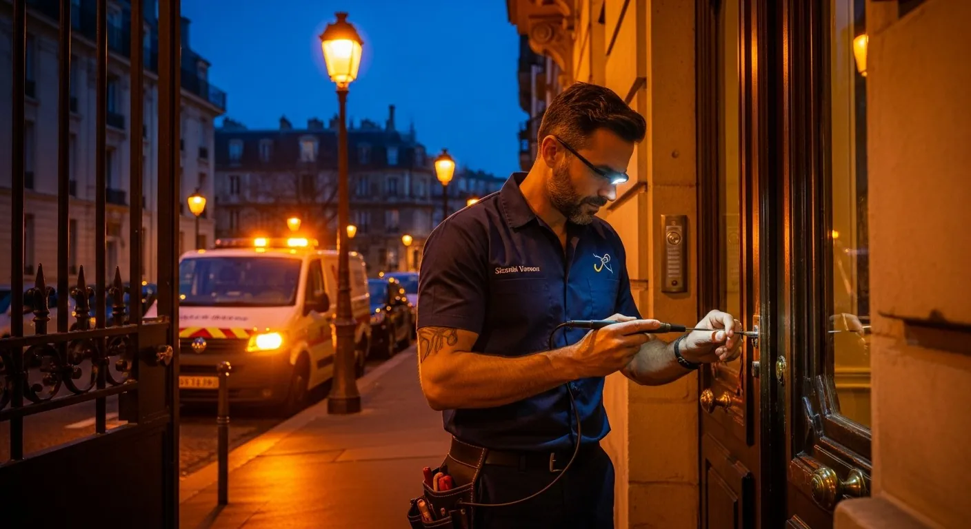 Serrurier en intervention d'urgence de nuit en Vendée